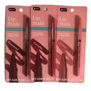 BPure Lip Stain Rosewood, Camellia & Azalea B.Pure B Pure B•Pure Trio (Set of 3)